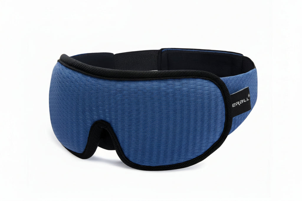 Máscara de Dormir 3D Bloqueadora de Luz Máscara de Ojos Suave para Dormir Ayuda para Dormir Máscara para Ojos para Viaje Antifaz Nocturno Transpirable